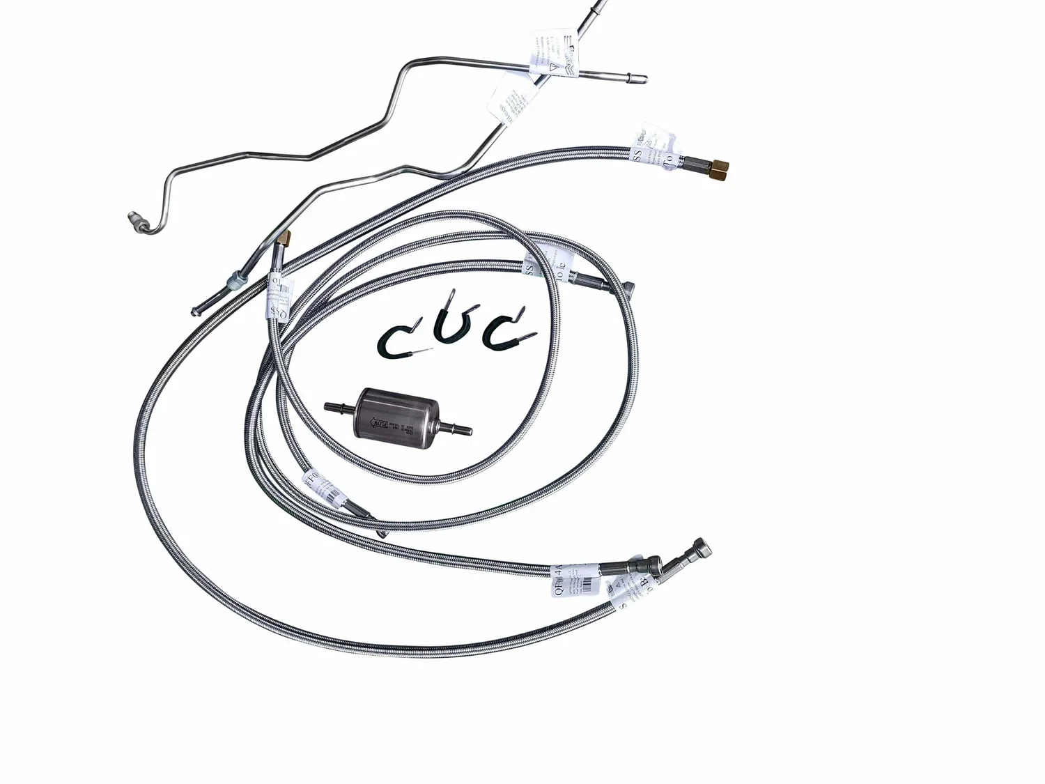 88-'95 GMC K1500 Quick Fix Complete Fuel Line Kit Reg Cab_Long Bed-555-13547